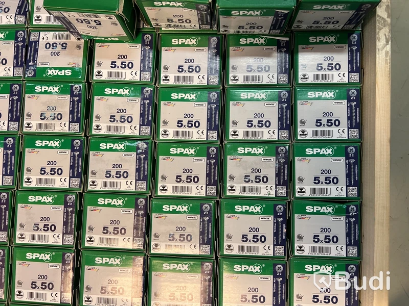 Parti med träskruv Spax, 5x50mm TFX, FZB ETA-12/0114