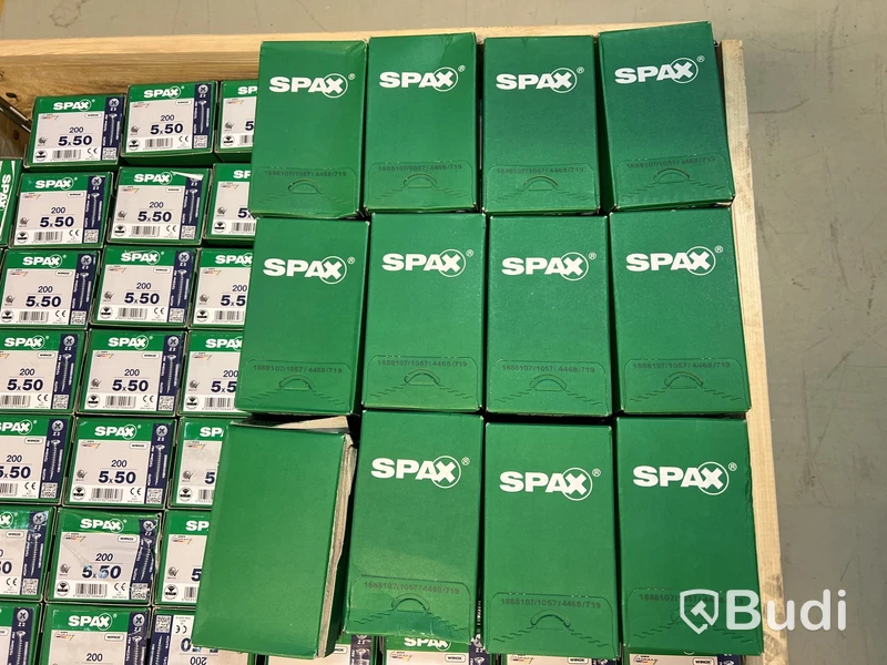 Parti med träskruv Spax, 5x50mm TFX, FZB ETA-12/0114