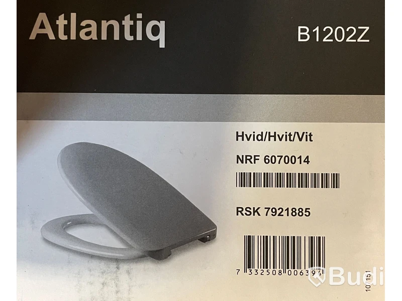 6st NY WC-sits Alterna Atlantiq, vit - Totalt värde ca: 2800kr