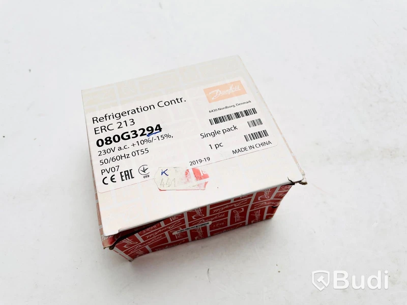 2st NYA termostater till frys ERC 213 - DANFOSS, art. Nr: 080G3294, Totalt värde ca: 3000kr