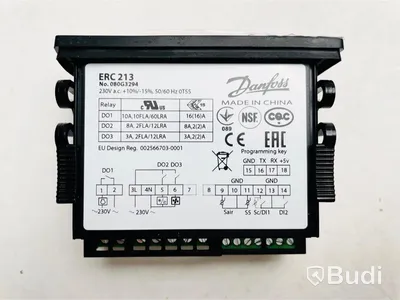 2st NYA termostater till frys ERC 213 - DANFOSS, art. Nr: 080G3294, Totalt värde ca: 3000kr