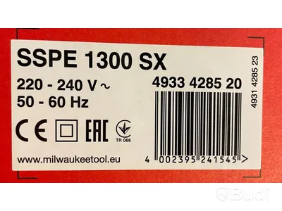 1 st. tigersåg, Milwaukee SSPE 1300 SX, ord. pris ink. moms ca: 4200 kr