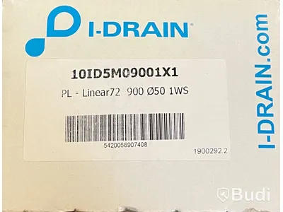3 st. duschavlopp, I-Drain, 1 st NY I-Buddy Wood, totalt ord. pris ink. moms ca: 2000 kr