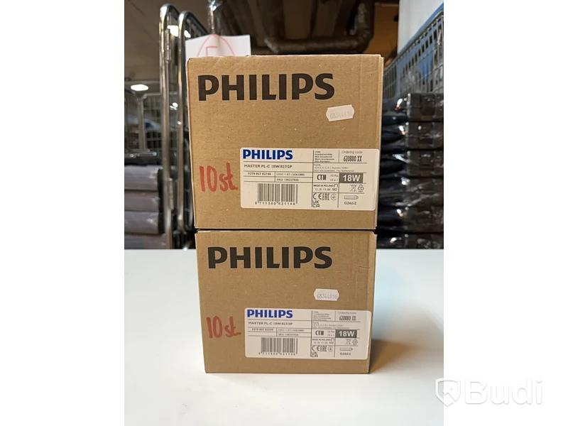 20 st. glödlampor - Philips, totalt ord. pris inkl. moms ca: 1500 kr