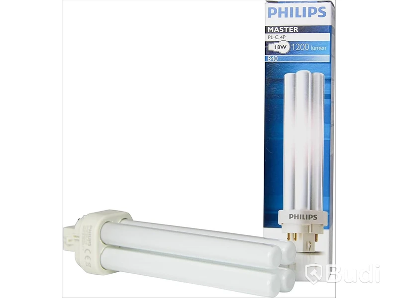 22 st. Philips Master PL-C 18W 4-Pin 840 [4000K], Ord. pris inkl. moms: ca 1650 kr