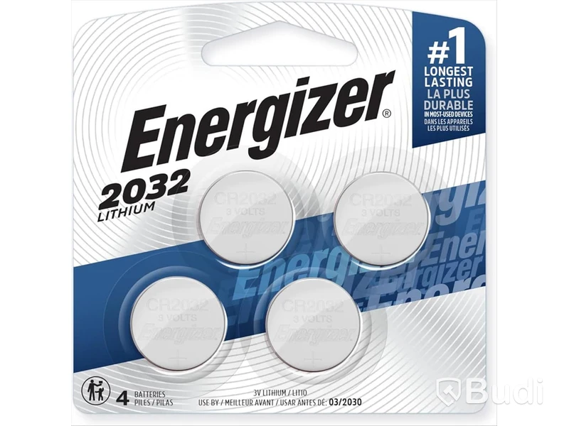 14 st. batteri – 4-pack Energizer CR2032, 3V Lithium,  totalt ord. pris inkl. moms ca: 700 kr