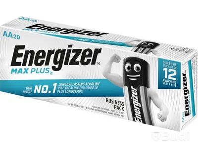 Parti batterier — Energizer, 3 st 20-pack AA, 3 st 20-pack AAA, MAX plus. Totalt ord. pris. inkl. moms ca: 1000 kr