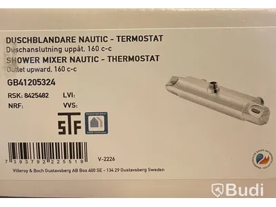 Duschblandare - Gustavsberg Nautic termostat, duschanslutning uppåt, Ord. pris inkl. moms ca: 1500 kr