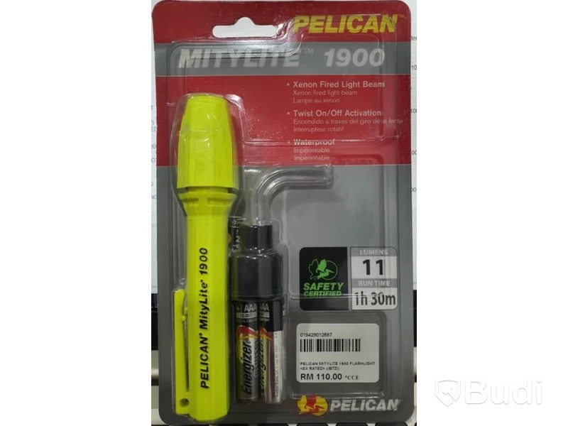Suprabeam M6r 600 lumen + 2 st Mitylite 1900 paket med batteri. Ord. pris inkl. moms ca: 1500 kr