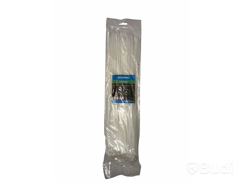 600 st. Buntband 4.8X390 NAT 100-P. Ord. pris inkl. moms ca: 800 kr