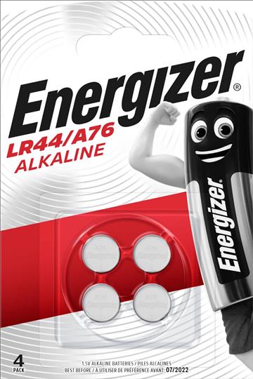 (NY) 48 st. LR44 Alkaliskt Knappcellsbatteri A76 Energizer. Totalt ord. pris inkl. moms ca: 600 kr