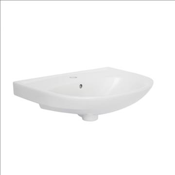 (NY) Tvättställ — Alterna Basic 66 cm, Ord. pris inkl. moms ca: 1200 kr