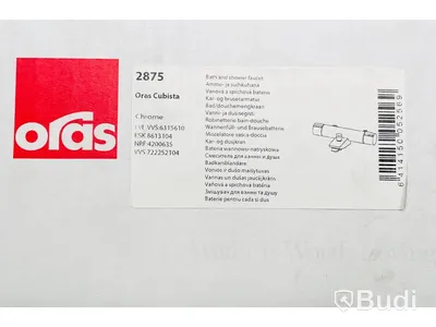1 st badkarsblandare, NY - ORAS Cubista 2875 chrome, RSK nr: 8613104, ord. Pris ca: 3500 kr