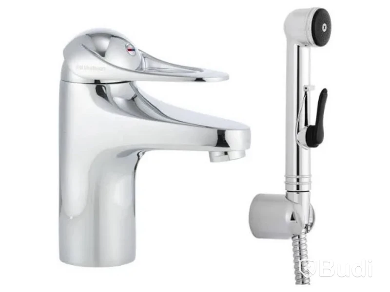 1 st tvättställsblandare med handdusch, NY - FMMattson 9000E II krom, RSK nr: 8235448, ord. Pris ca: 1800 kr