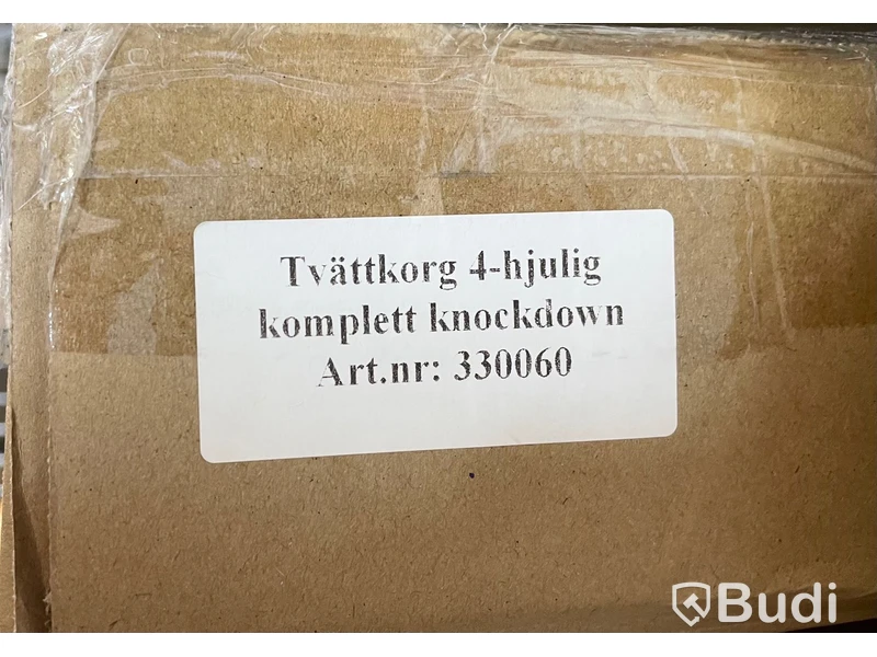 2 st tvättvagn med 4-hjul, NY - Compact Energi, art. Nr: 330060, totalt ord. Pris ca: 2000 kr