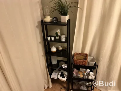 Behandlingsrum skönhet Behandl.bänk justerbar QUIRMED. Ugn CHI LI SY-3560A. Ångmaskin Giovanni. Peelingmaskin. Ugn för stenar.