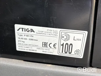 Åkgräsklippare Stiga Park Pro 740 IOX | 221h | 2019