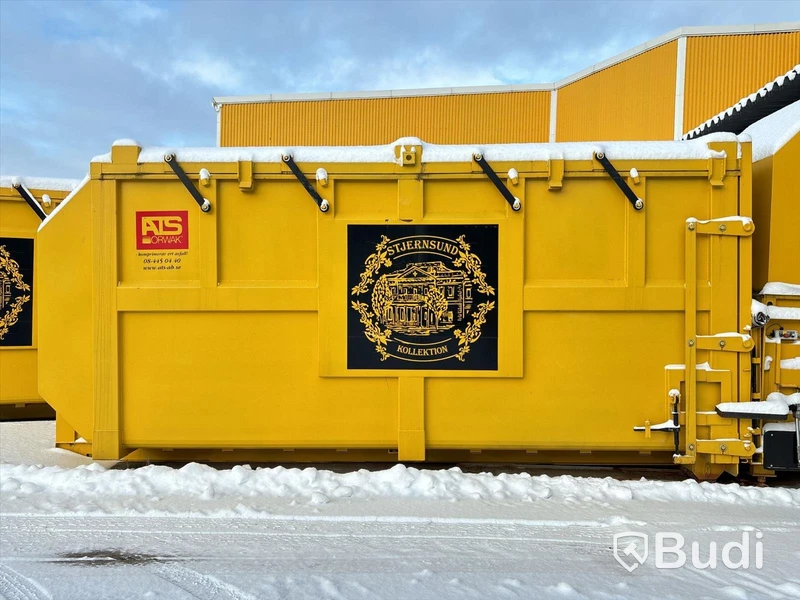 Stationär komprimator ATS Orwak med dubbla containrar - 2019