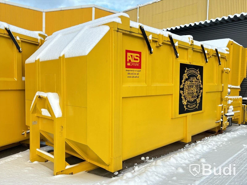 Stationär komprimator ATS Orwak med dubbla containrar - 2019