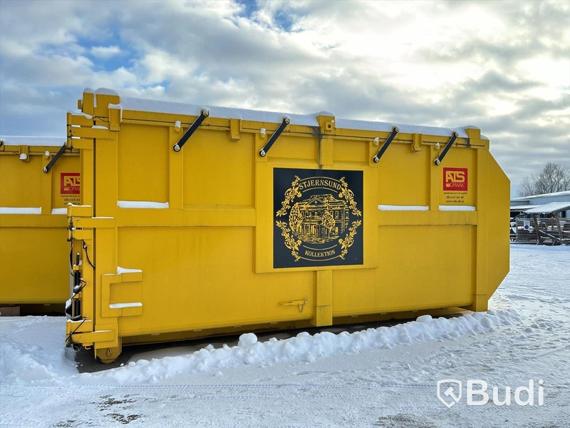 Stationär komprimator ATS Orwak med dubbla containrar - 2019