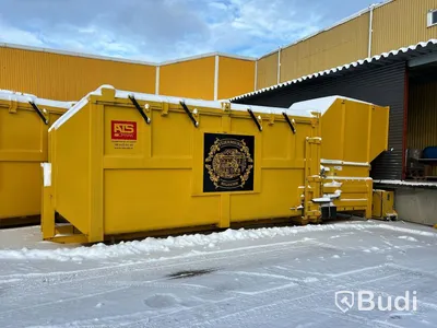 Stationär komprimator ATS Orwak med dubbla containrar - 2019