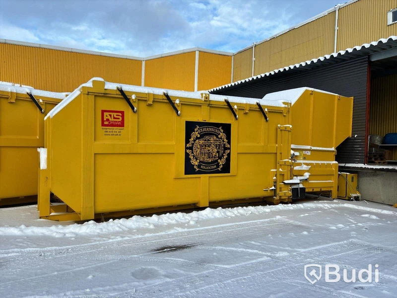 Stationär komprimator ATS Orwak med dubbla containrar - 2019