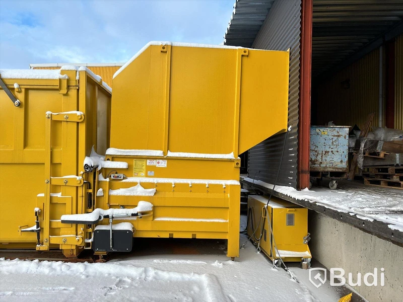 Stationär komprimator ATS Orwak med dubbla containrar - 2019
