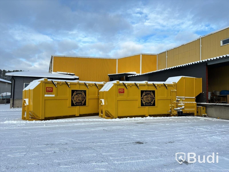 Stationär komprimator ATS Orwak med dubbla containrar - 2019