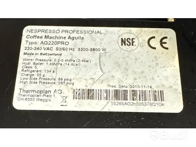 Kaffemaskin Nespresso Aquila