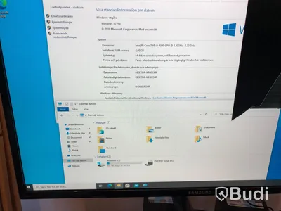 4st Datorer DELL m Samsung 24" skärmar