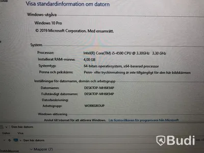 4st Datorer DELL m Samsung 24" skärmar