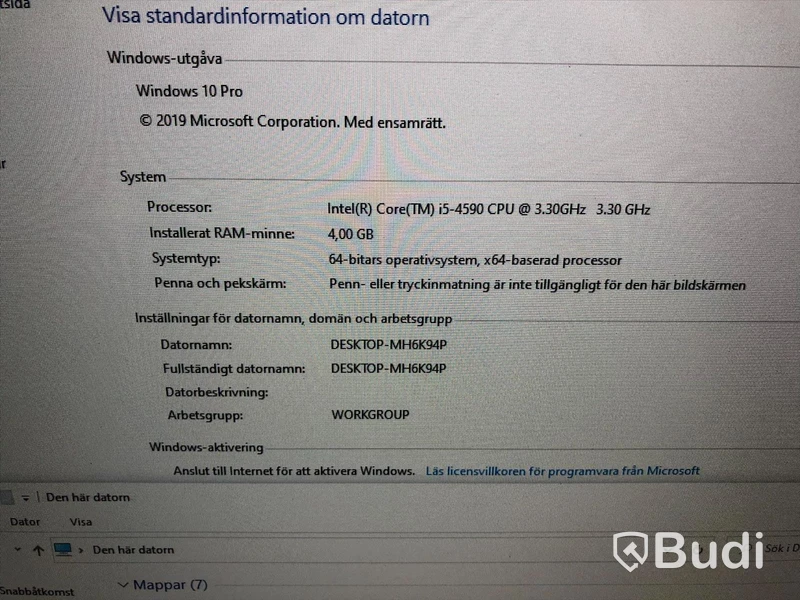 4st Datorer DELL m Samsung 24" skärmar