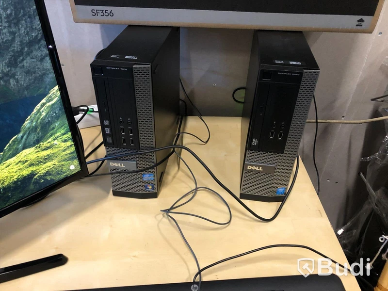 4st Datorer DELL m Samsung 24" skärmar