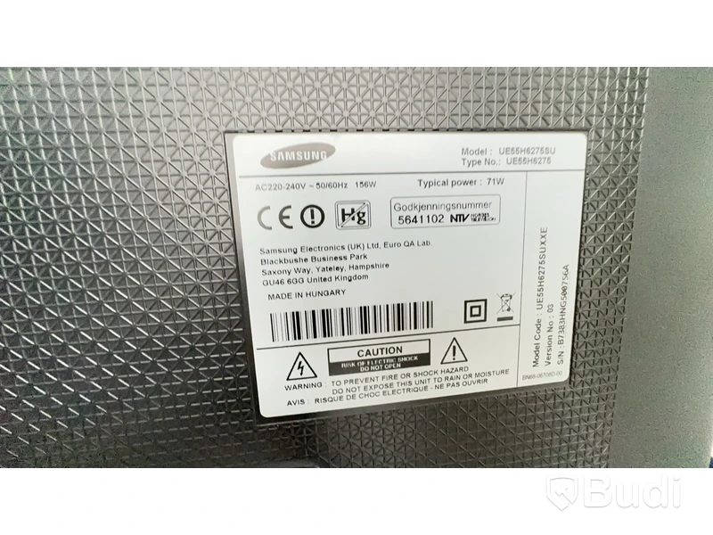Samsung TV UE55H6275SU - på hjul.