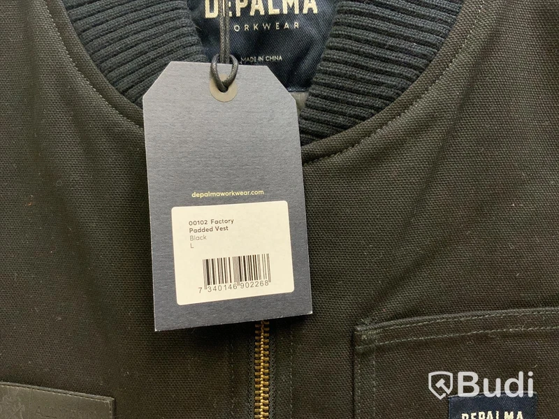 Jacka Depalma Factory Padded Vest Stl. L med AIK-emblem Ord pris 1299 SEK