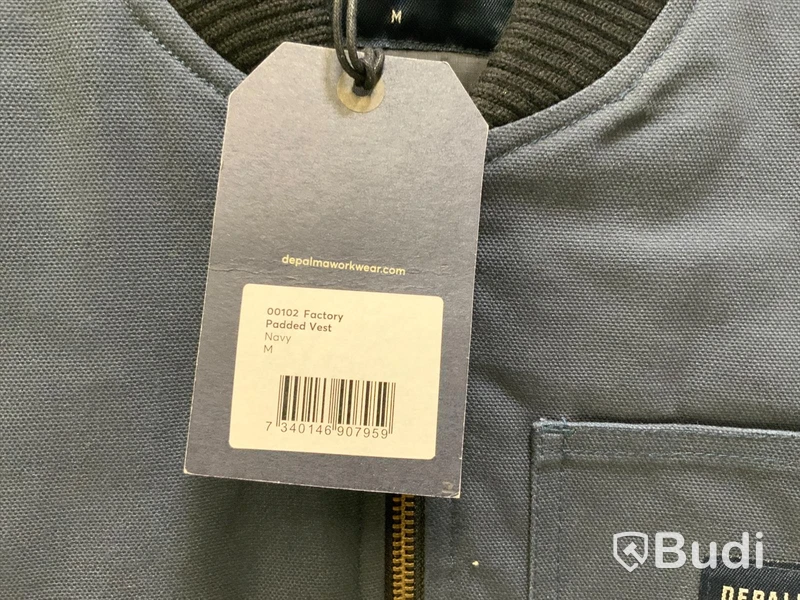 Skjorta Depalma Factory Padded väst stl M. Ord pris 1099 SEK