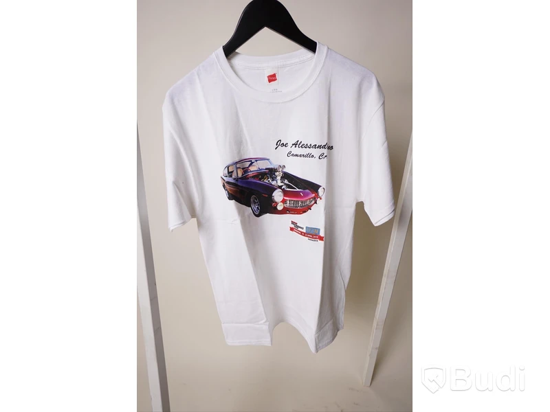 4 t-shirts, str L, arbetsbyxor strl 32