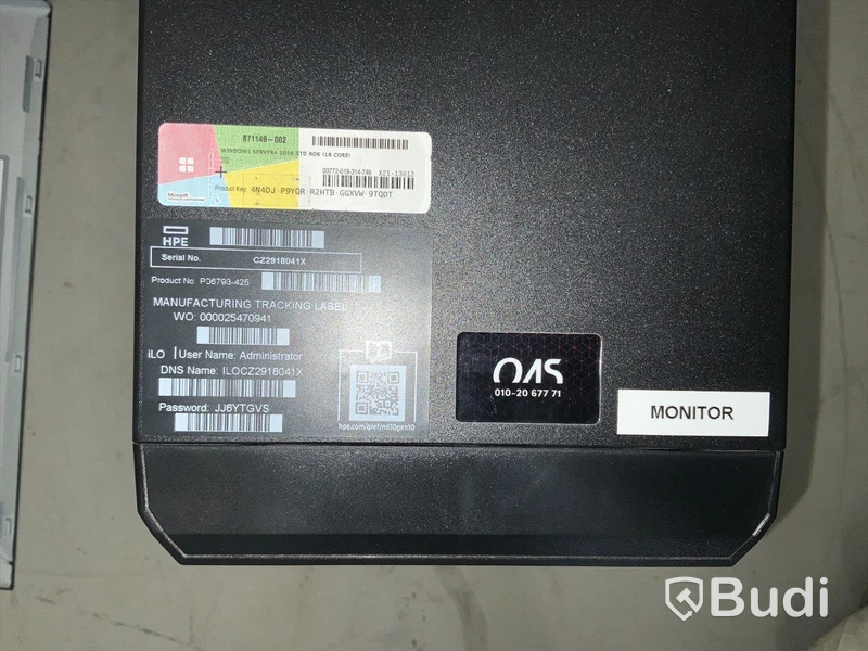 Serverdator HP Proliant ML30 Gen 10, 32 GB RAM