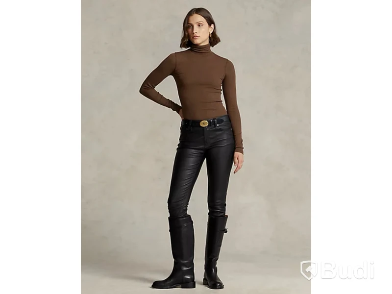 Turtleneck Polo Ralph Lauren Stretch Rib-knit Roll Neck, stl. L