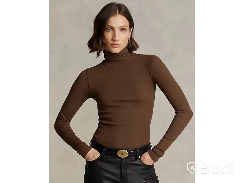 Turtleneck Polo Ralph Lauren Stretch Rib-knit Roll Neck, stl. L