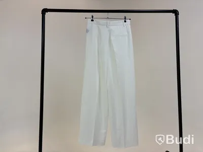 Byxor Leoni Bohdi Trousers, vit, stl. S - By Nathalie Schuterman, Design Filippa Fuxe
