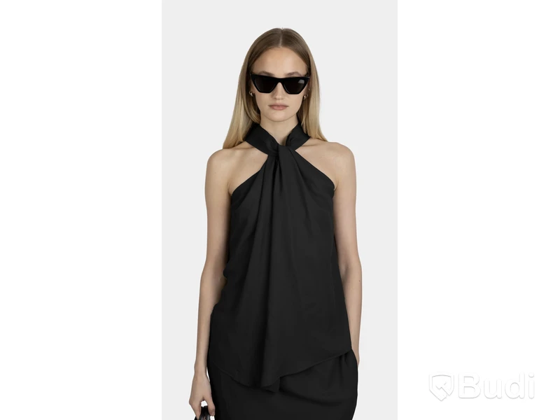 Top Nathalie Schuterman, Beate Halterneck Top, svart, stl. 40