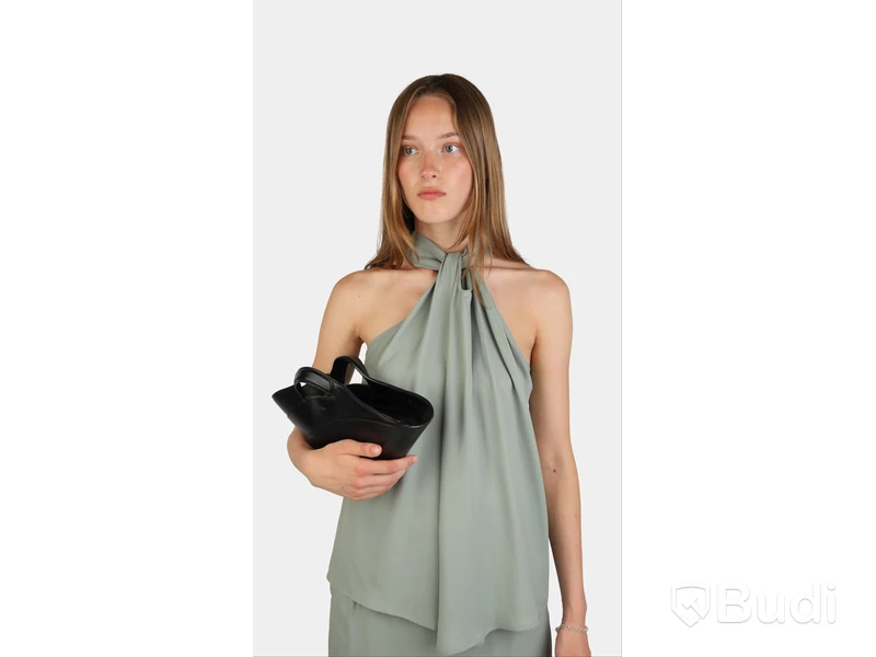 Top Nathalie Schuterman, Beate Halterneck Top, sage, stl. 38