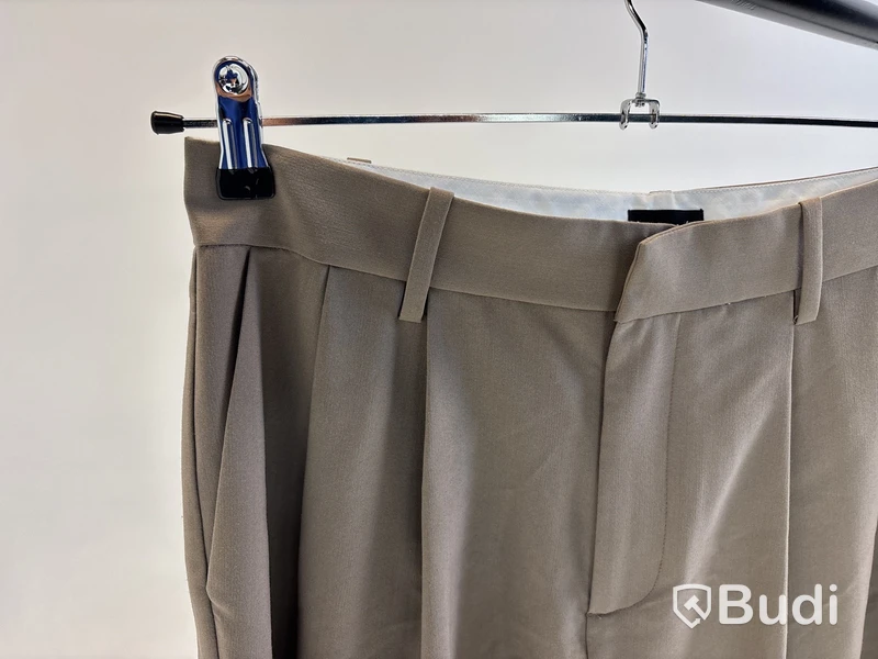 Byxor Leoni Bohdi Trousers, beige, stl. M - By Nathalie Schuterman, Design Filippa Fuxe
