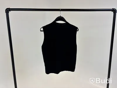 Top Leoni Keeffe Knitted Top, svart, stl. M - By Nathalie Schuterman, Design Filippa Fuxe