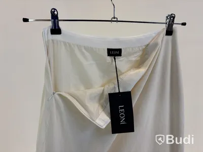 Kjol Leoni Reed Knitted Skirt, vit, stl. XS  - By Nathalie Schuterman, Design Filippa Fuxe