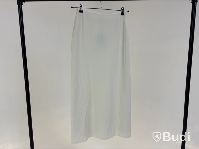 Kjol Leoni Reed Knitted Skirt, vit, stl. XS  - By Nathalie Schuterman, Design Filippa Fuxe