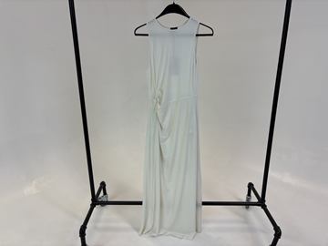 (NY) Klänning Leoni Oeuvre Draped Dress, vit, stl. L - By Nathalie Schuterman, Design Filippa Fuxe 