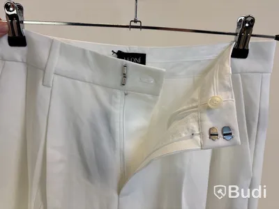 Byxor Leoni Bohdi Trousers, vit, stl. S - By Nathalie Schuterman, Design Filippa Fuxe