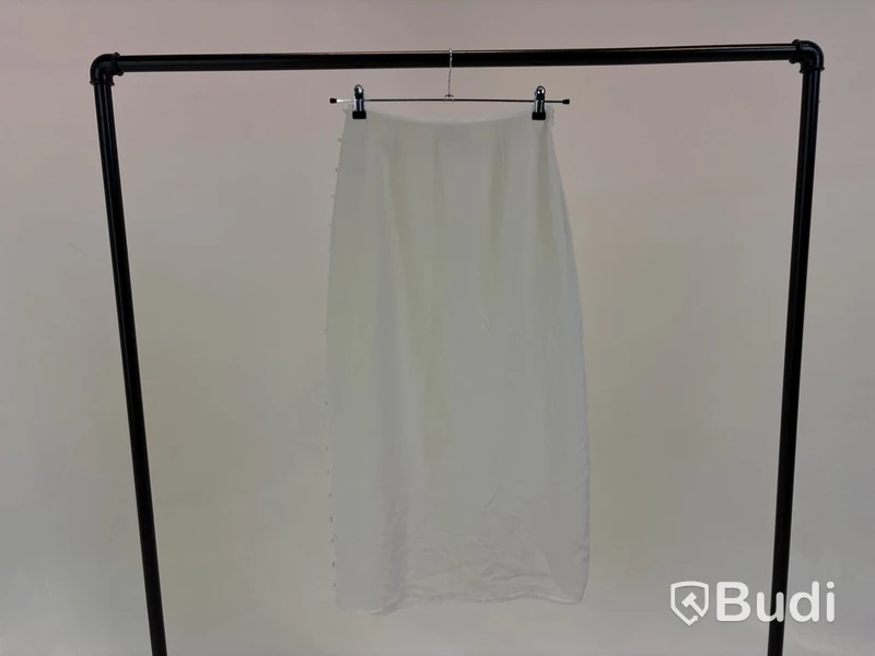 Kjol Leoni Joan silk skirt, vit, stl. M - By Nathalie Schuterman, Design Filippa Fuxe